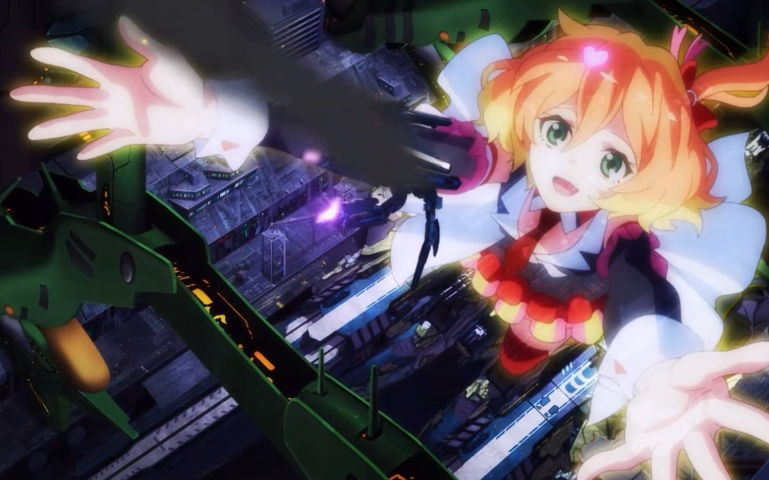 【超时空要塞delta剧场版】堕天使的演出&芙蕾雅用生命在唱歌