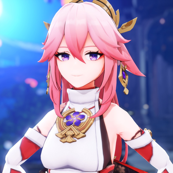 4K/原神】八重神子-不见方三日,世上满樱花_哔哩哔哩_bilibili