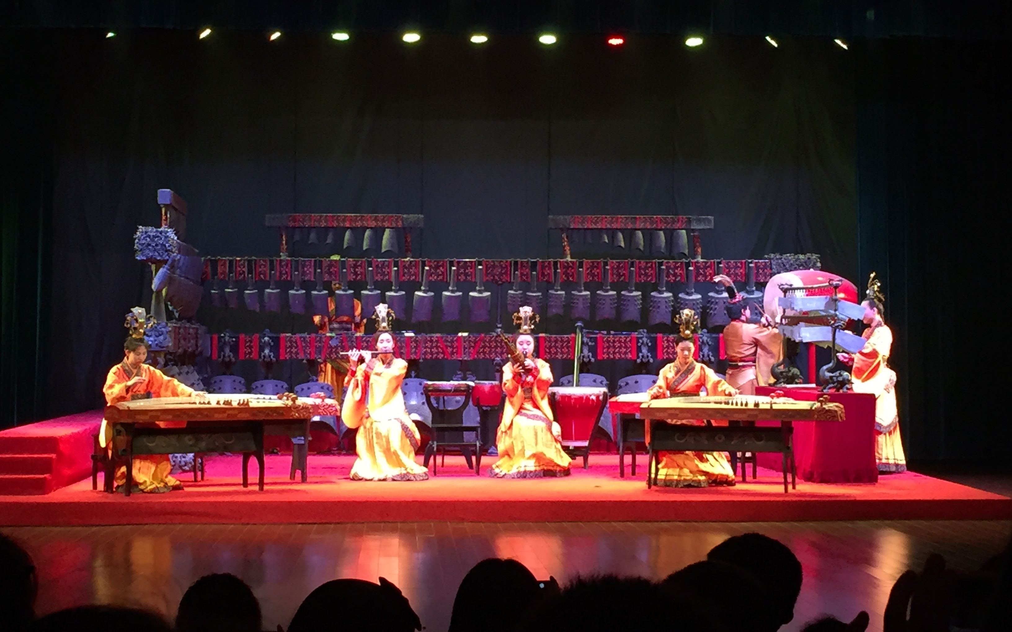 湖北省博物馆曾侯乙编钟表演