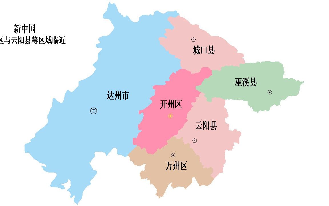 开县各乡镇地图图片
