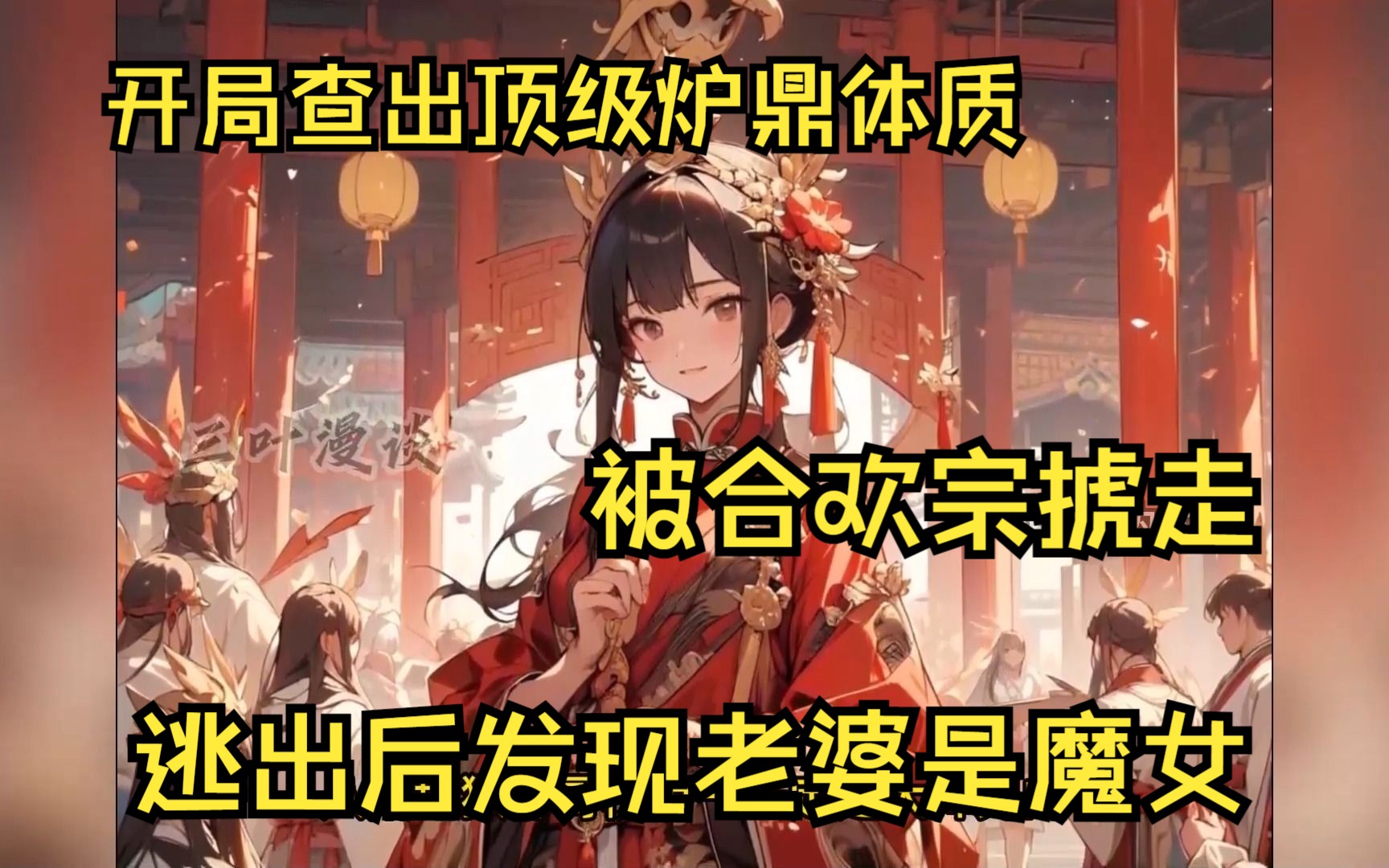 [图]开局查出顶级炉鼎体质，被合欢宗掳走后，逃出发现，魔女竟是我老婆！