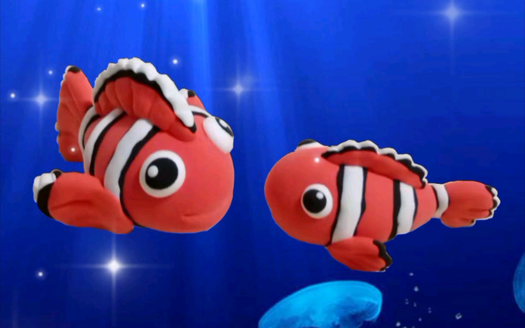 【粘土】教你做小丑鱼