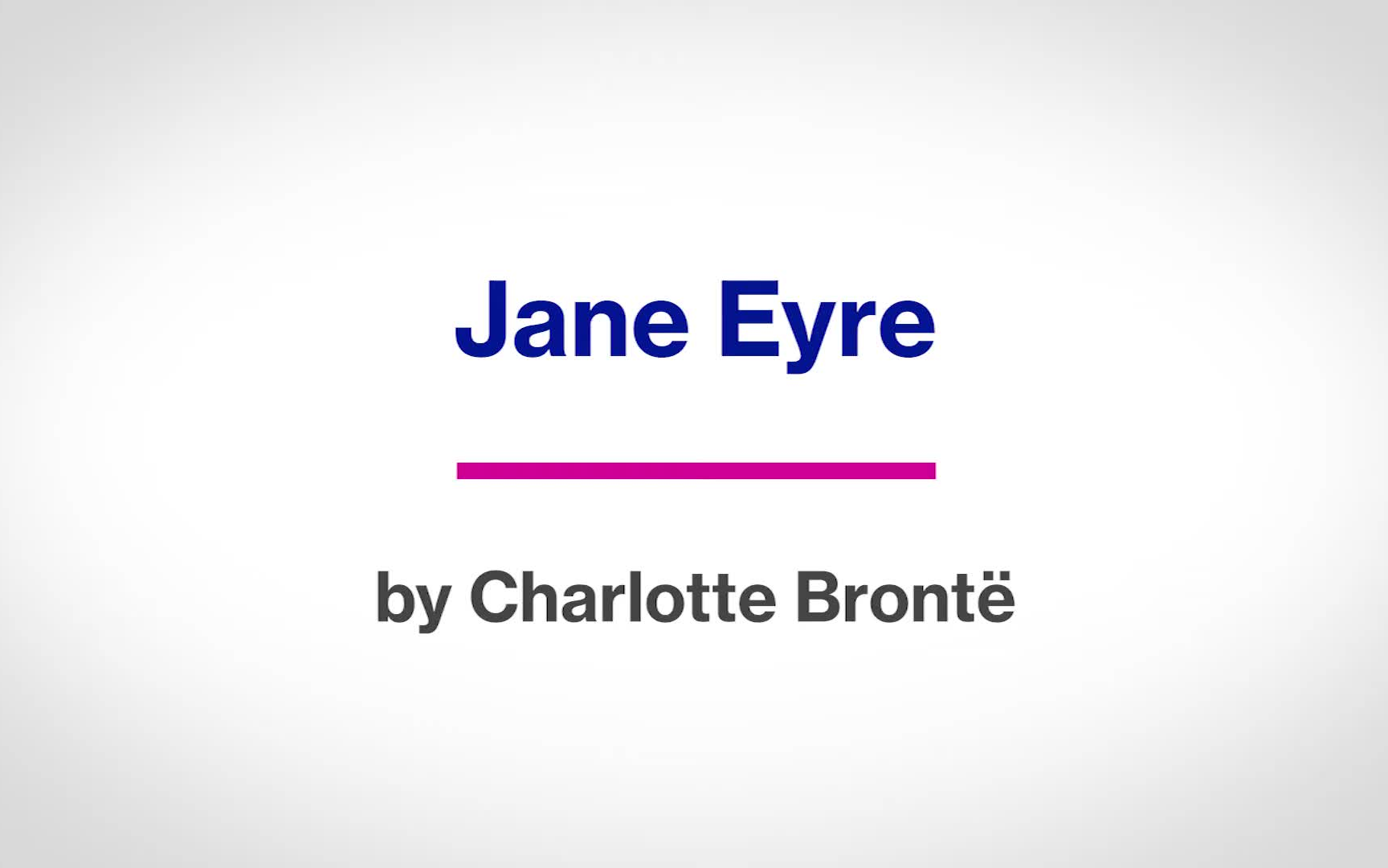 [图]【精英必读百部世界名著】简爱 Jane Eyre 【文学素养】【英语听力】