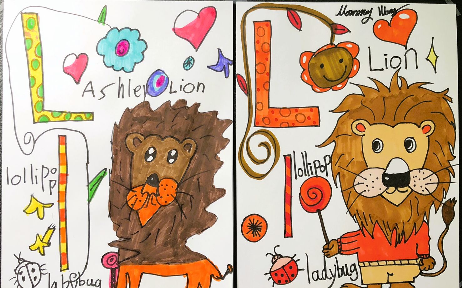 Letter L 字母 L 儿童简笔画 画狮子 Draw a Lion with me哔哩哔哩bilibili