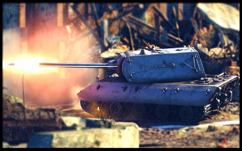 1080p关于e100的第一印象好玩到豹炸e100超重型坦克战争雷霆陆战历史