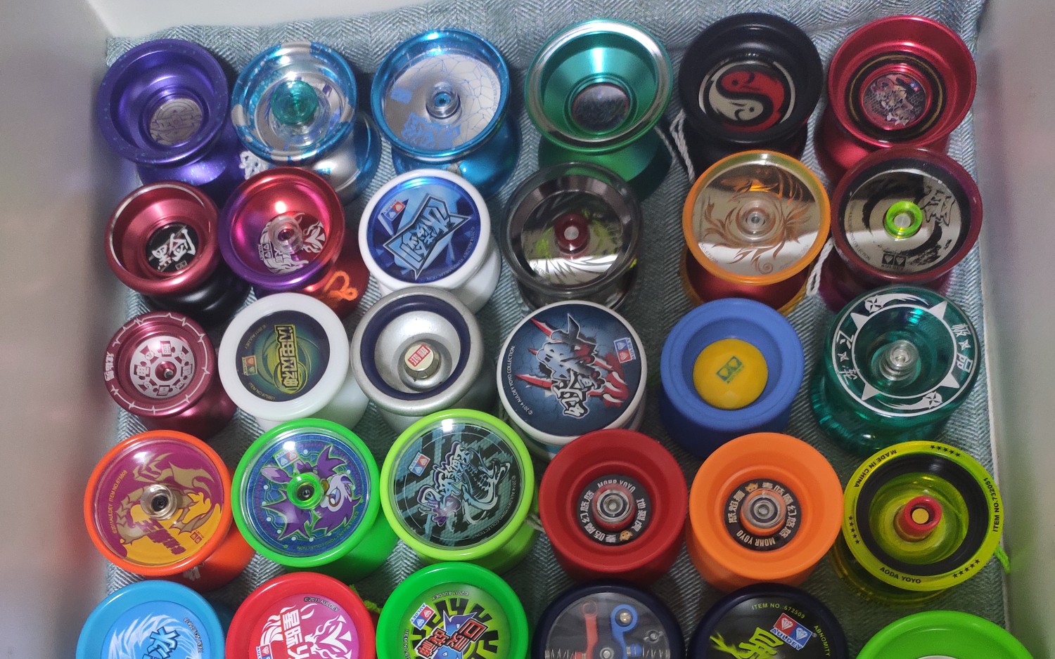 悠悠球开箱 麦咭 奥迪双钻 蝰影s_哔哩哔哩_bilibili