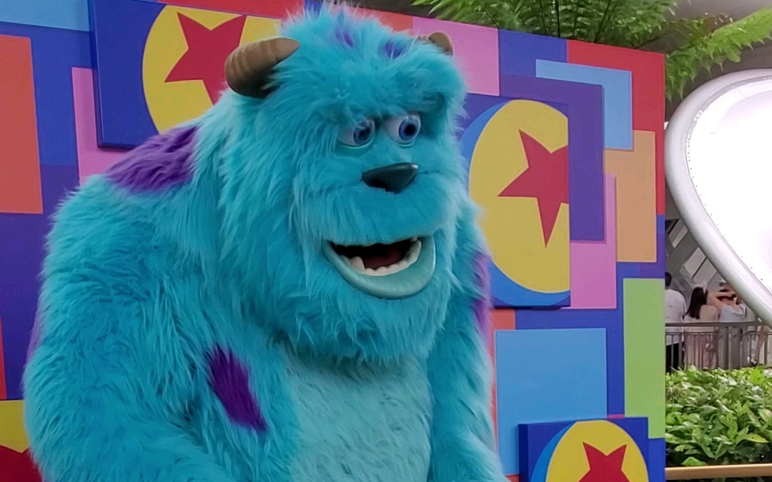 【上海迪士尼】怪兽电力公司,我最爱苏利文的风流倜傥,哈哈哈哈哈