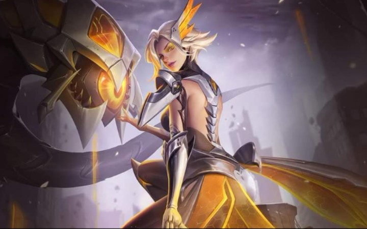 传说对决】刚烈女战狼下饭合集(娜塔亚新皮肤末日天启实战)_传说对决