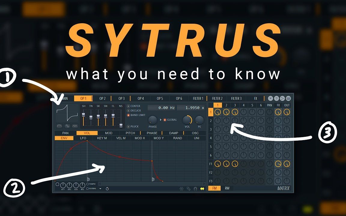 【干货教程】对于fl studio合成器sytrus,你不得不知道的事!