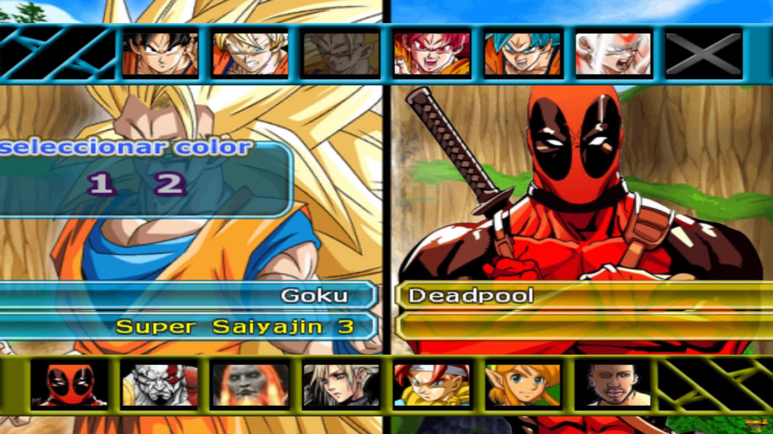 黑夜游戏解说龙珠电光火石3之动漫大乱斗1