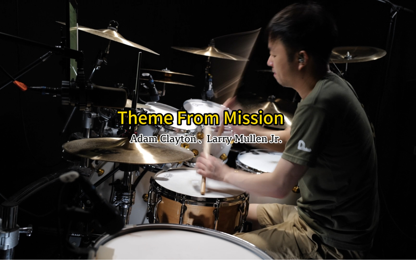 [图]Adam Clayton、Larry Mullen Jr. - Theme From Mission