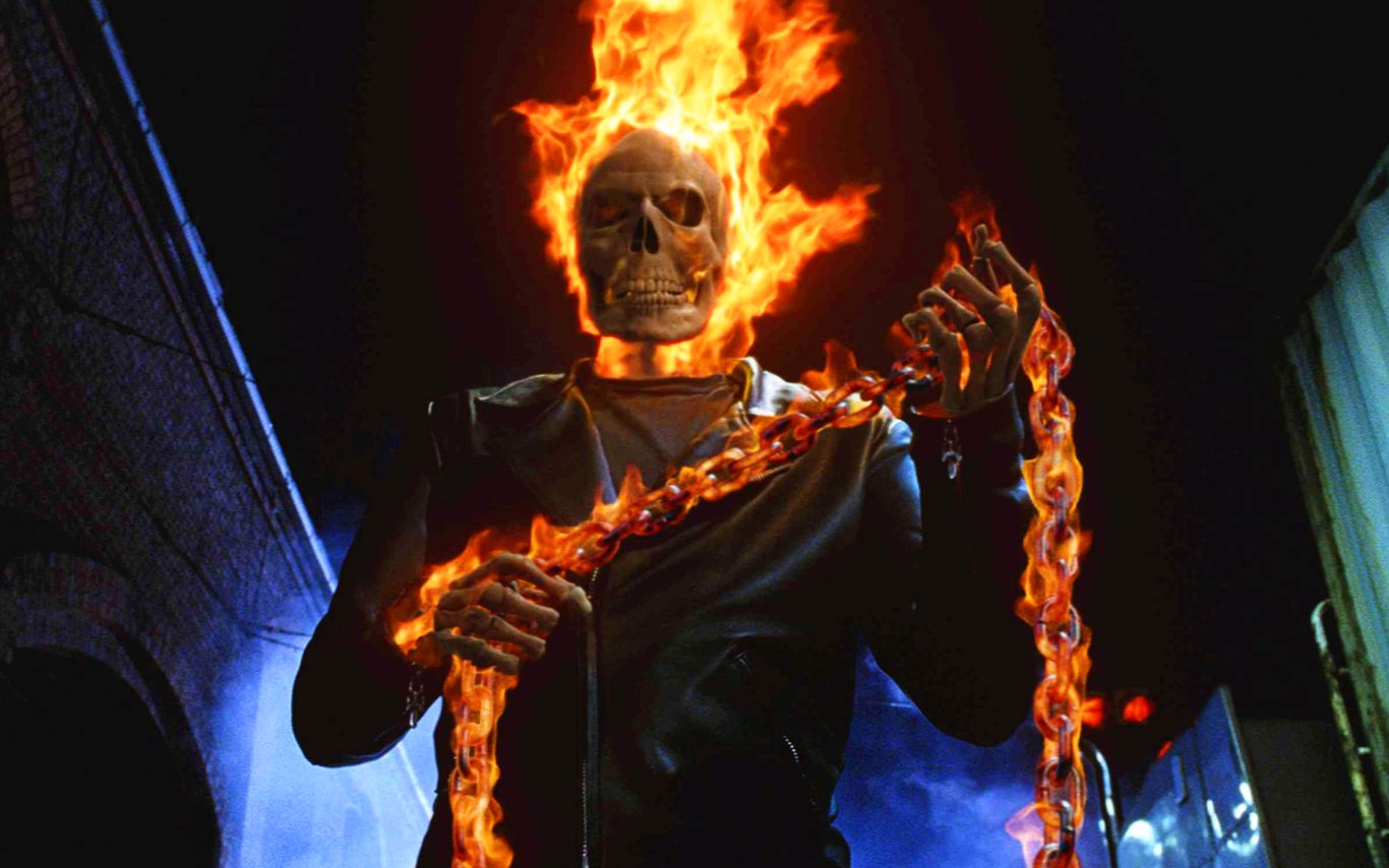 恶灵骑士变身过程痛苦,一旦变身完成,骑上灵魂战车太帅了!