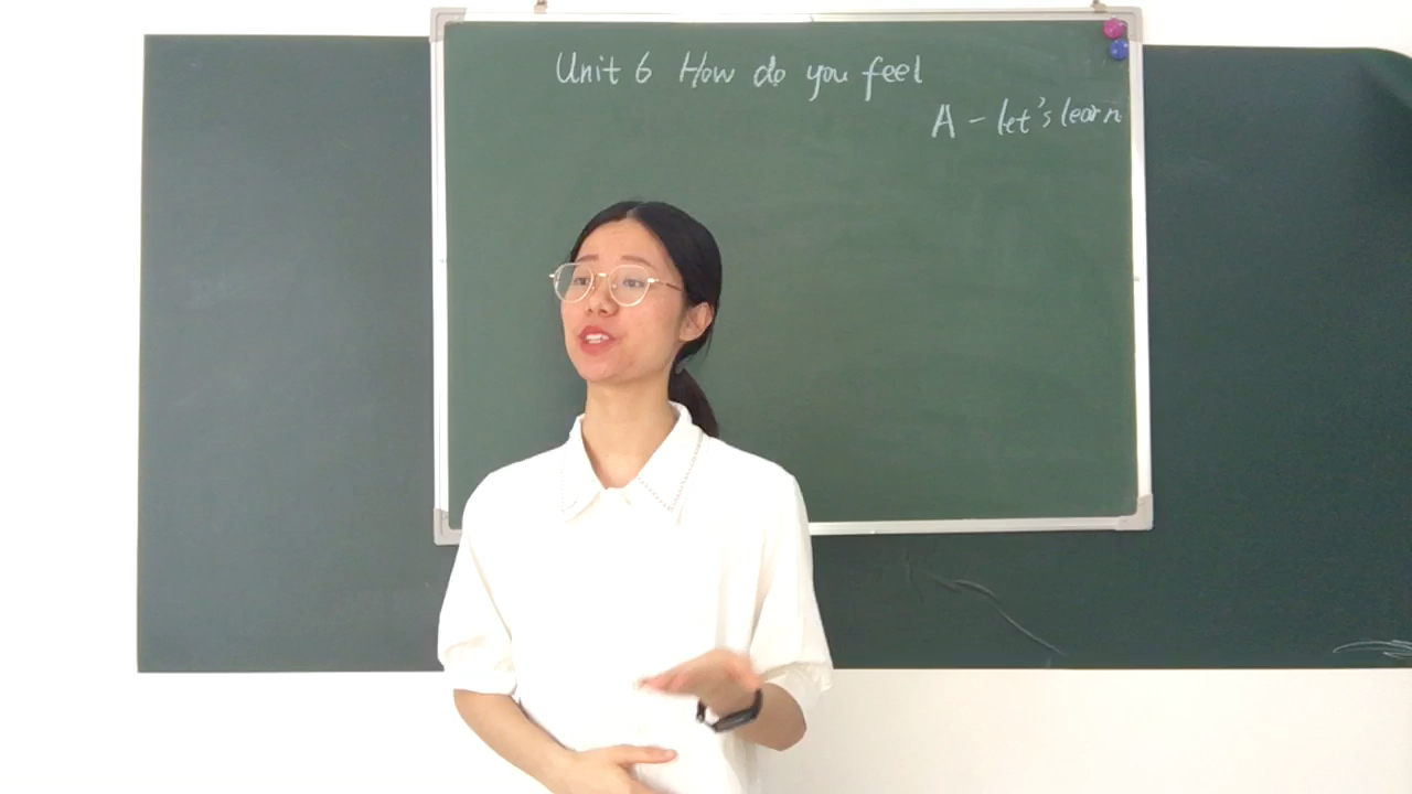 [图]人教 U6How do you feel A learn 第一次说课