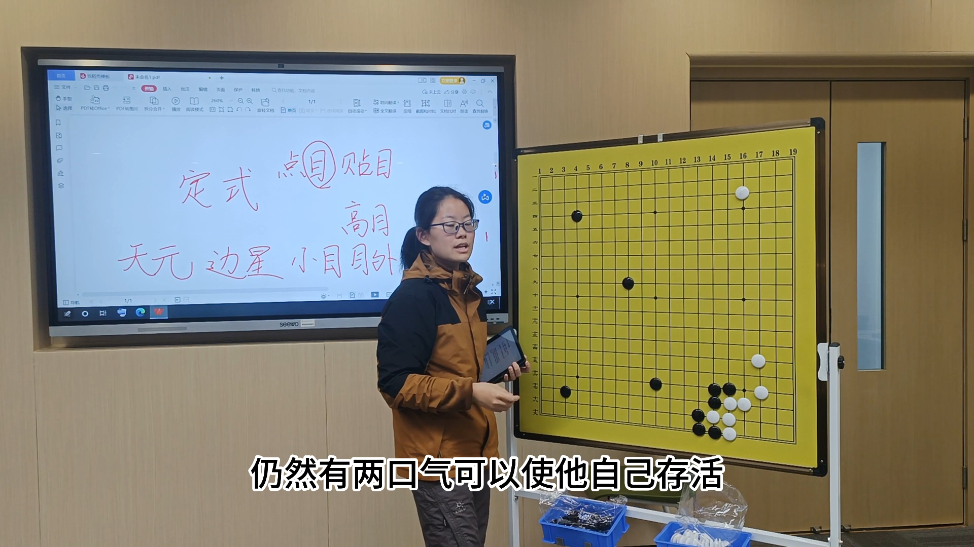 【中科大围棋社萌新教学】Part 2:目与气的概念 如何点目哔哩哔哩bilibili