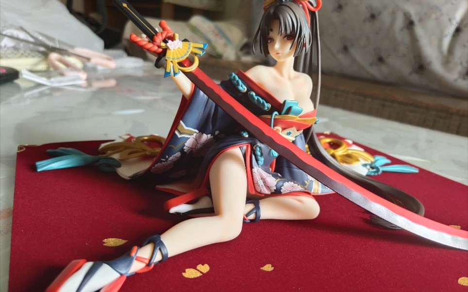 妖刀姬手办开箱