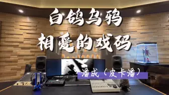 在百万录音棚听 潘成（皮卡潘）《白鸽乌鸦相爱的戏码》【从前我们彼此偏爱啊 后来只剩下偏差】