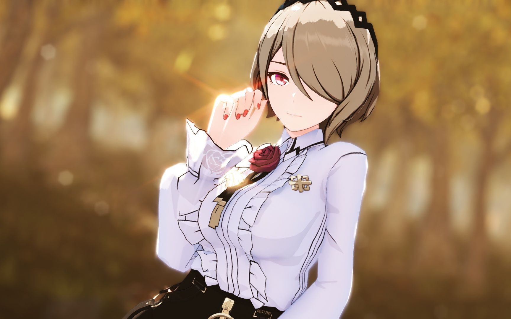 【崩坏3rdmmd】watercolour-丽塔·红叶