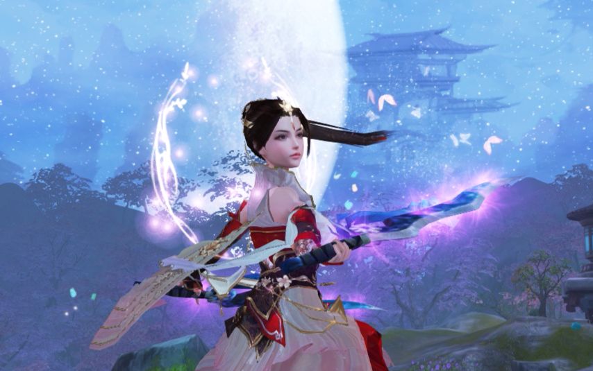 【新倩女幽魂网游】女刀客——双手刀曼舞
