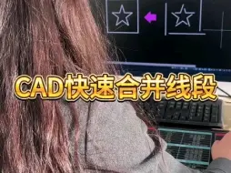 Download Video: CAD快速合并线段