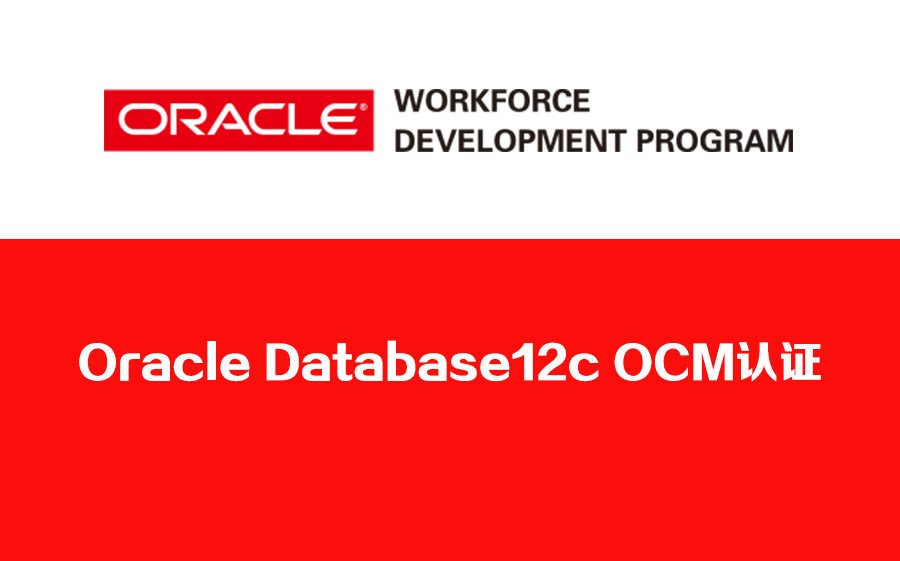 Oracle Database 12c OCM认证培训哔哩哔哩bilibili