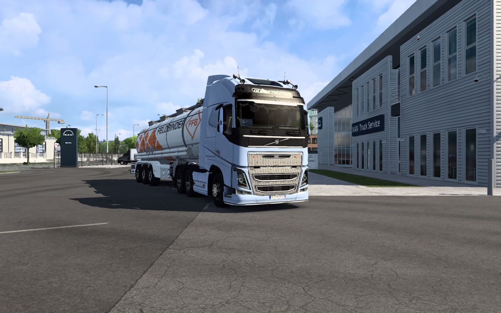 欧卡2:好久没开沃尔沃了