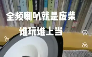 全频喇叭就是废柴，谁玩谁上当