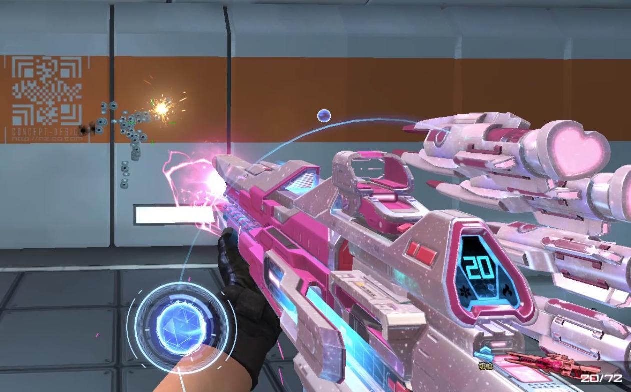 逆战体验服陨星套皮肤及步枪音效优化