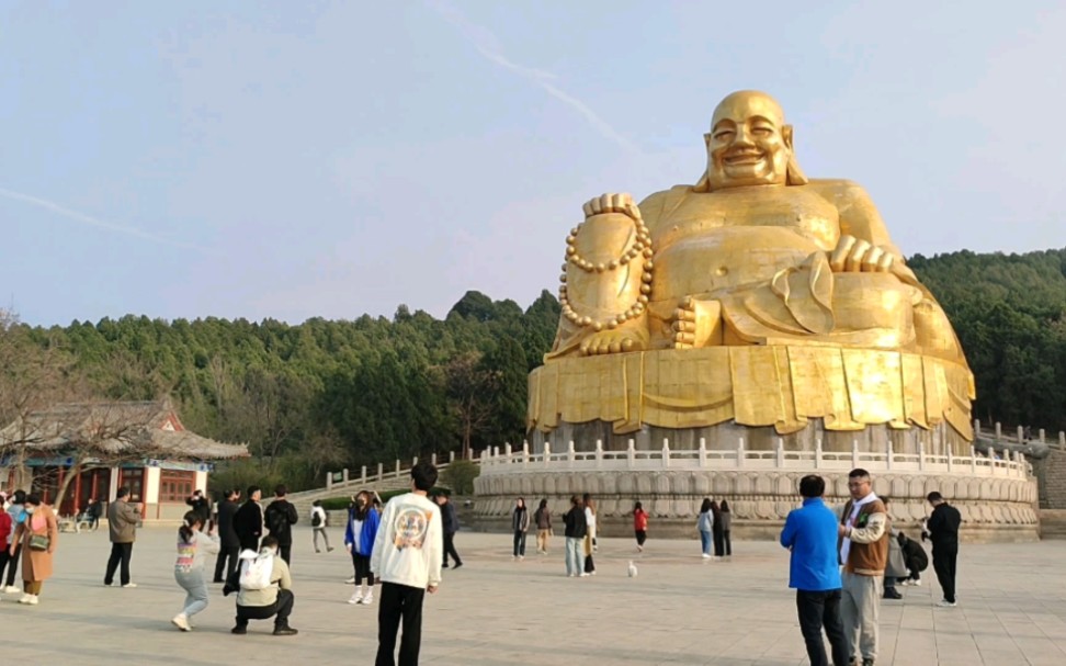 今天爬了济南历下区的千佛山,风景很美,而且还免票!!哔哩哔哩bilibili