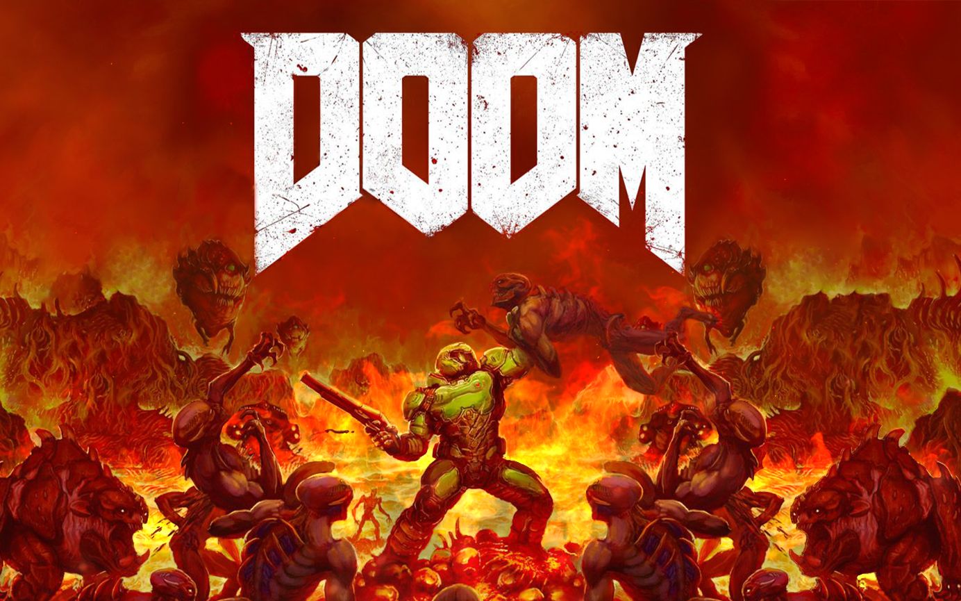 【doom毁灭战士】恶魔是吧?这就来干你!