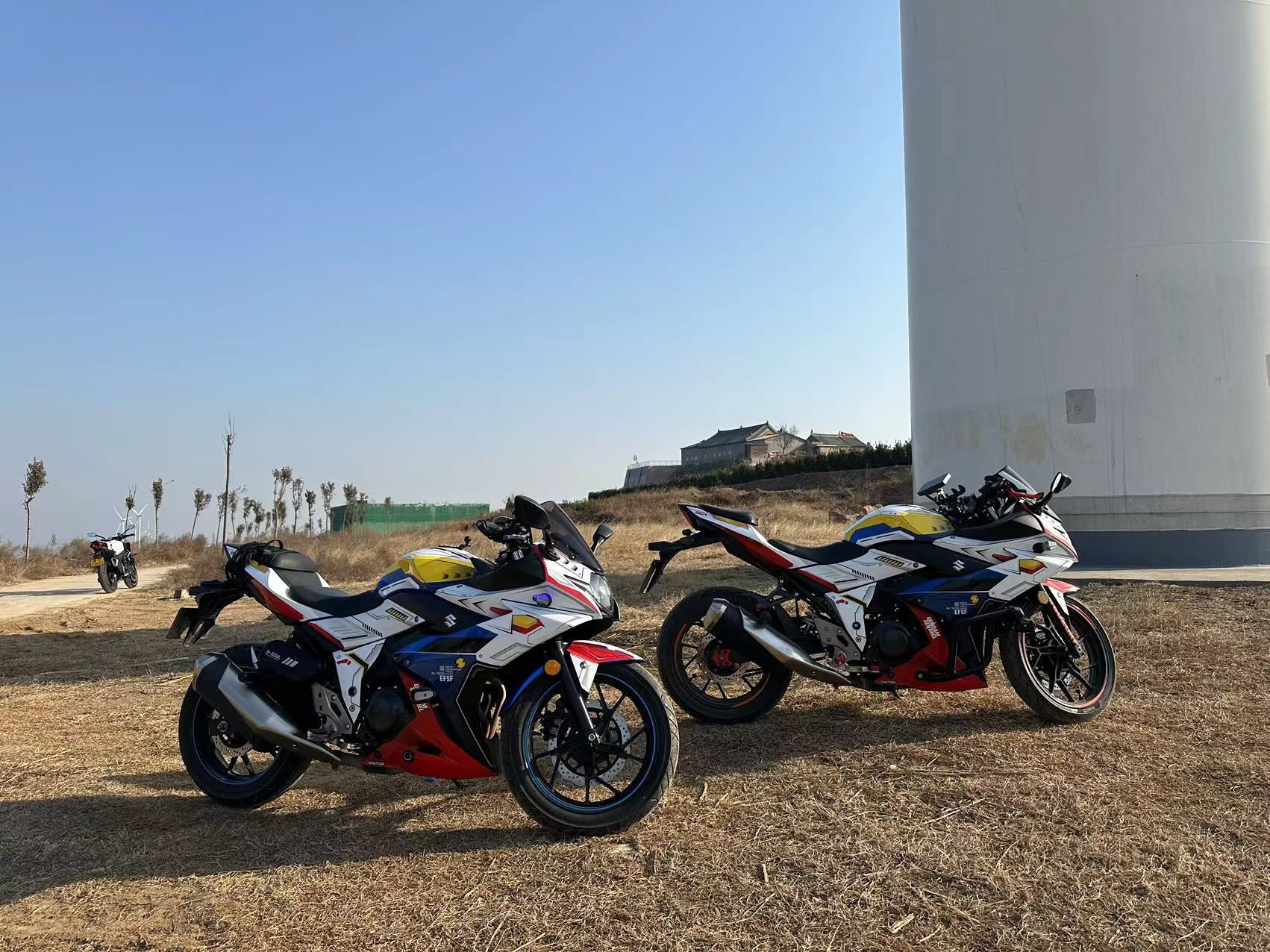 【铃木gsx250r骑行日记】24年1月6日偃师祖师庙山休闲骑