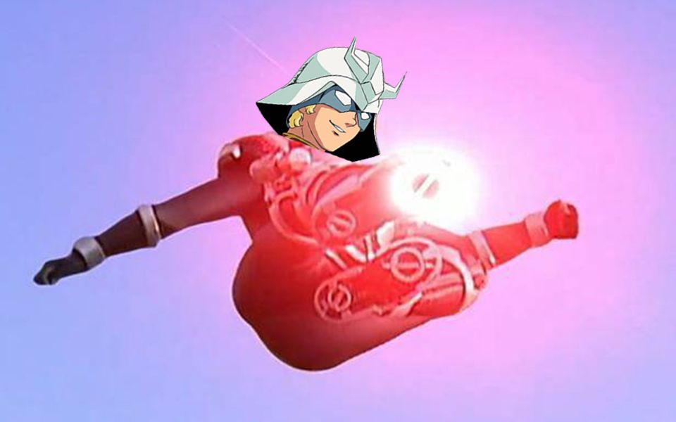 敢达ol夏亚高质量飞踢