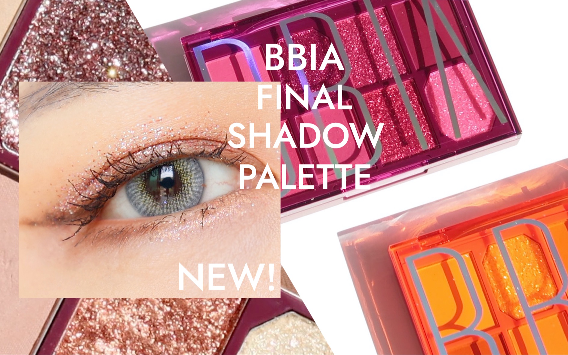 (中文字幕)BBIA FINAL SHADOW PALETTE 新品全色评测 /韩国新款眼影试色评比/韩国romand评测/韩国春季新品眼影/韩国美妆博主/暖色哔哩哔哩bilibili