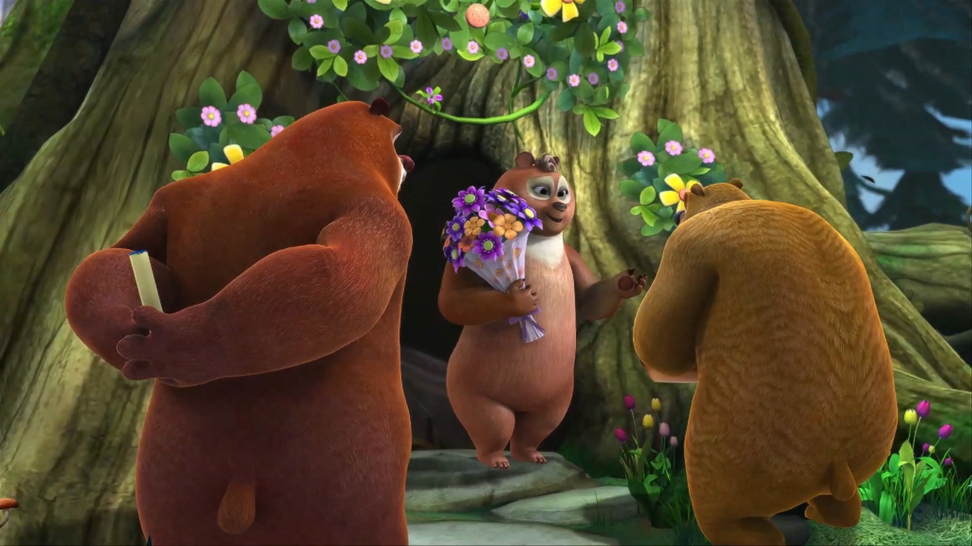 熊出没之丛林总动员英文版ep024 bears: forest frenzy ep24