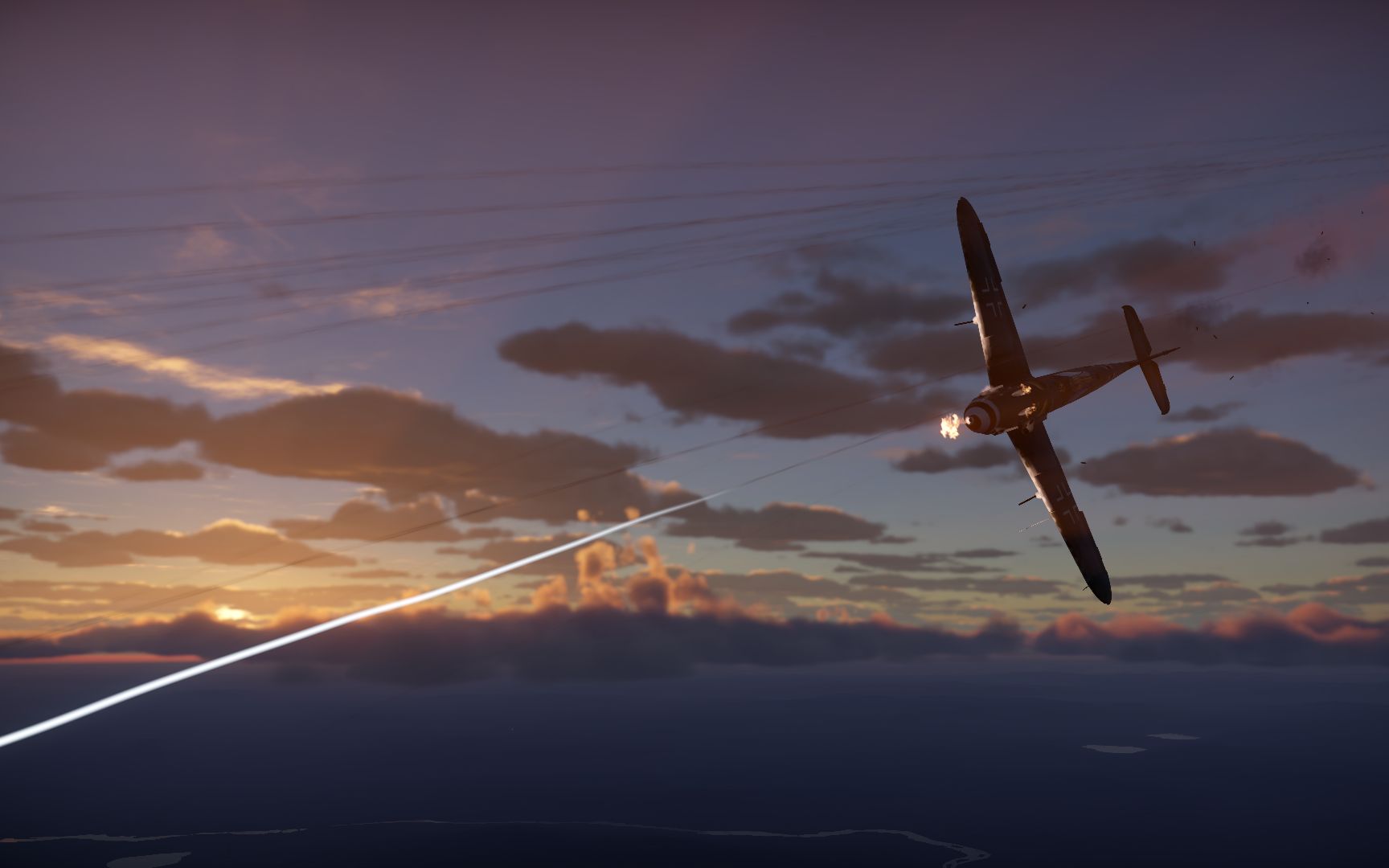 帝国的落日余晖,bf109 g14低能量反杀雷电_哔哩哔哩_bilibili