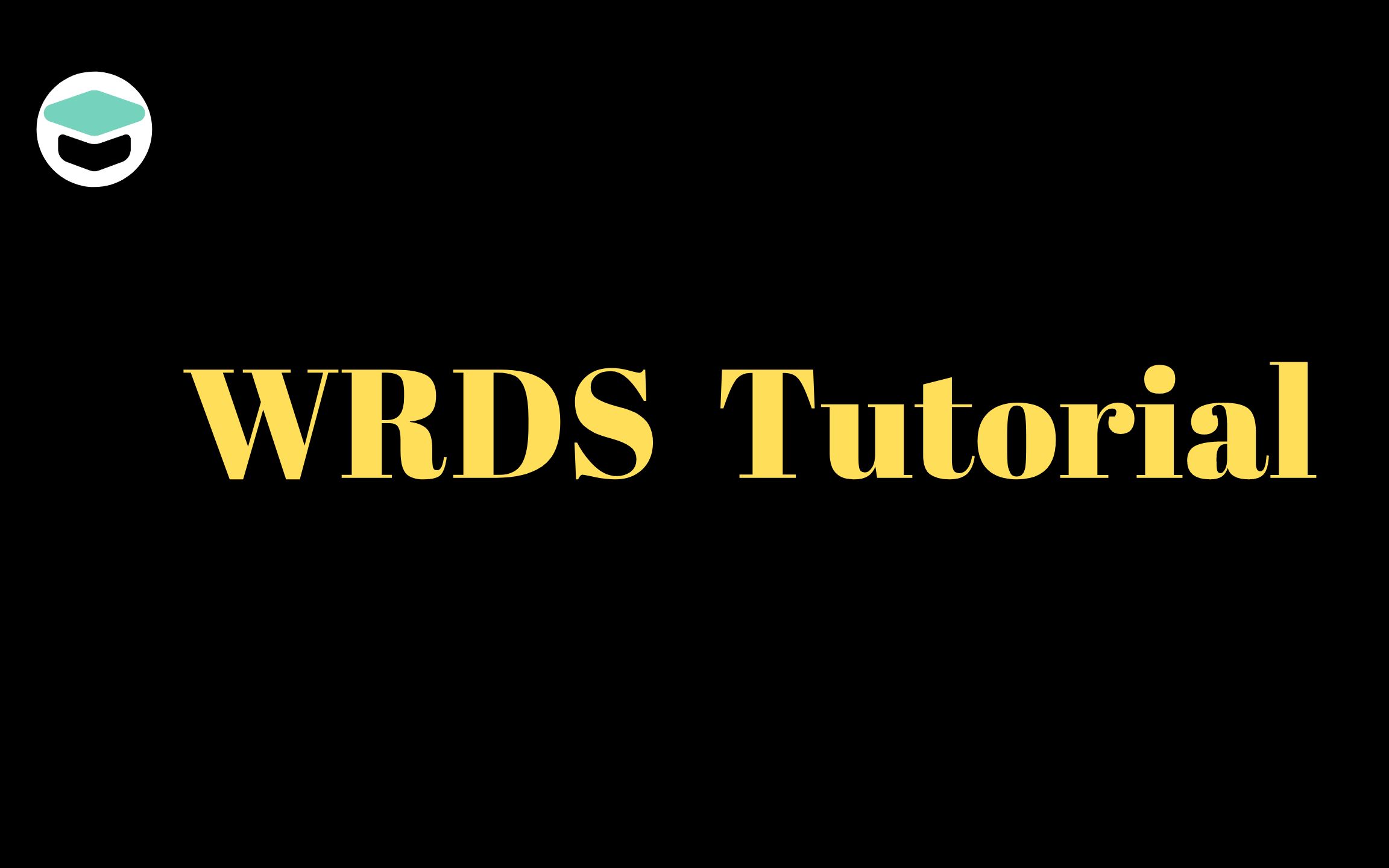 WRDS Tutorial: CRSP and Compustat Databases哔哩哔哩bilibili