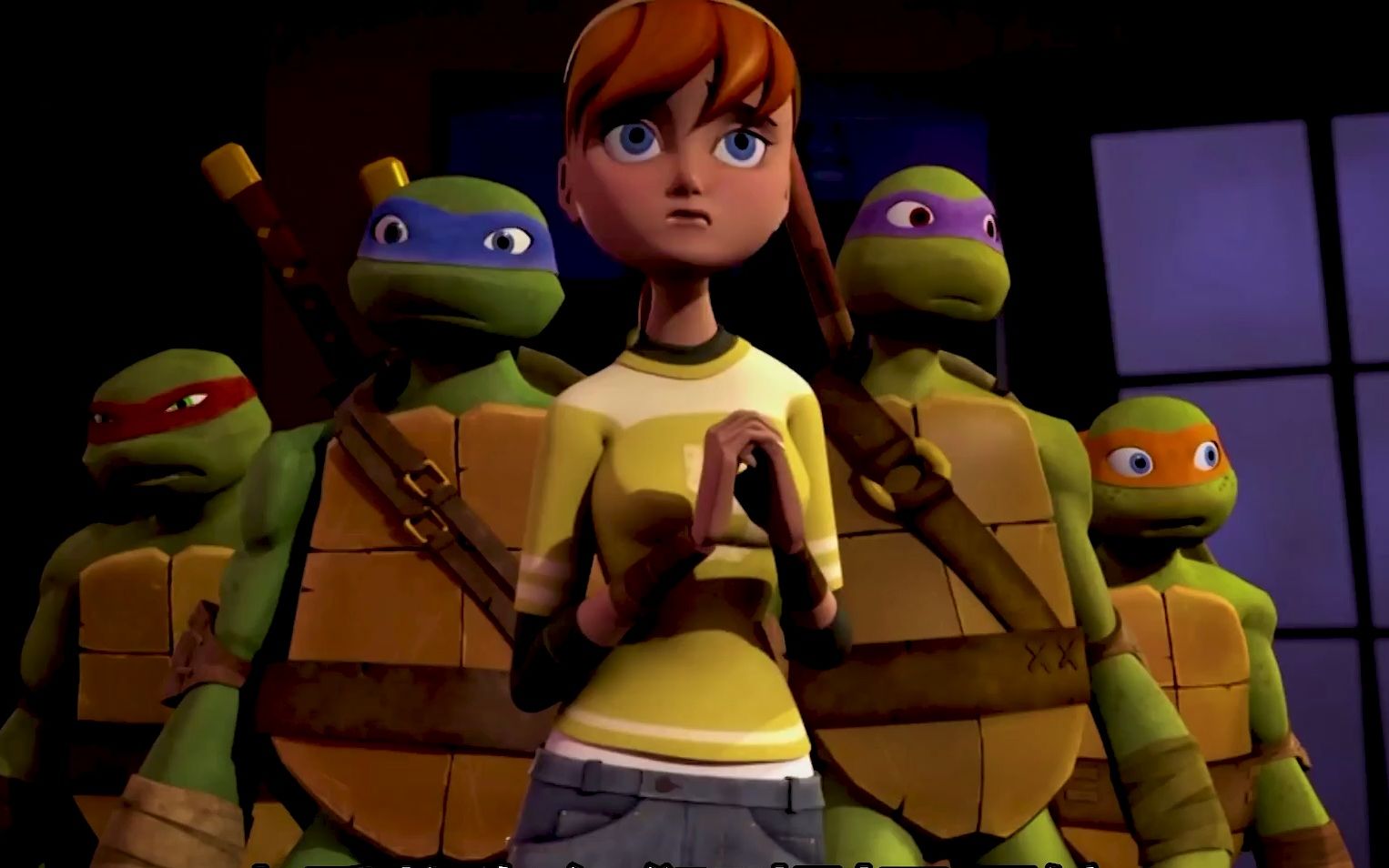 童年动漫:忍者神龟 第八集 再遇大脚帮