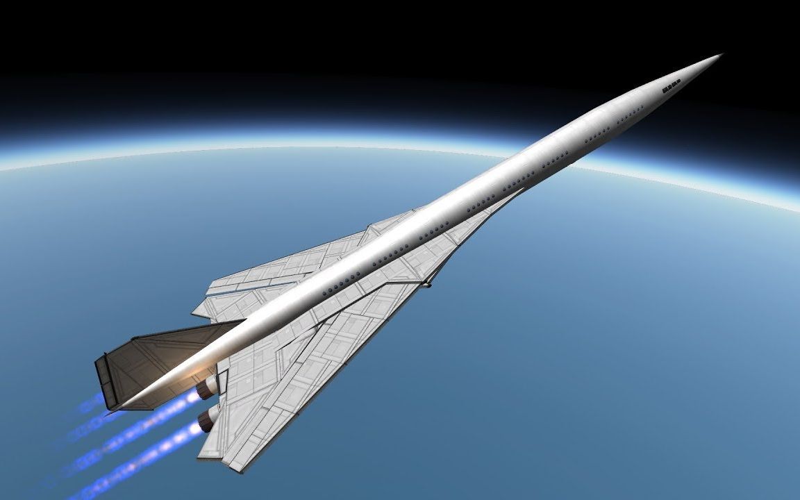 坎巴拉搬运纯原版带可变后掠翼波音2707