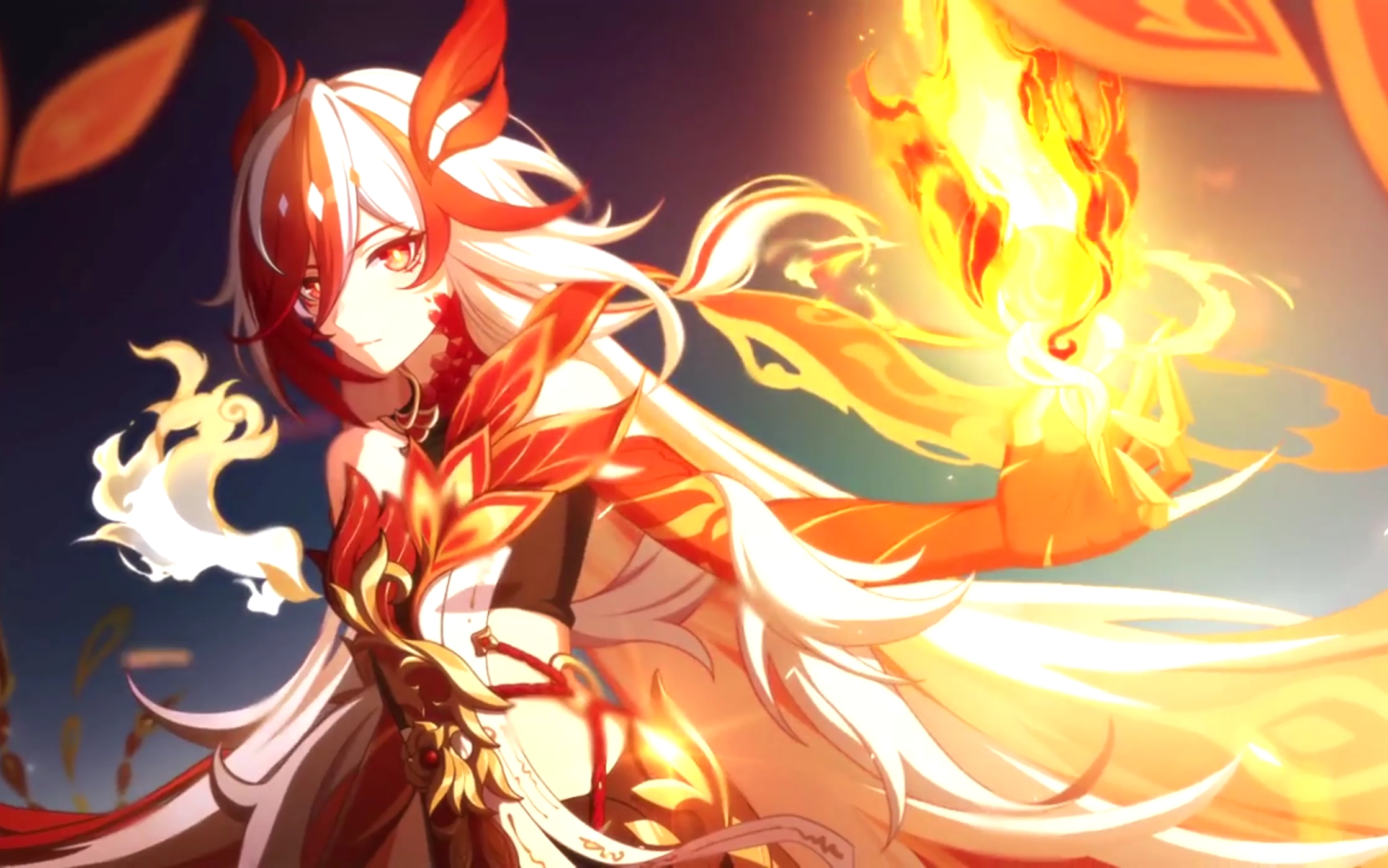 符华,人为崩落,壁纸分享