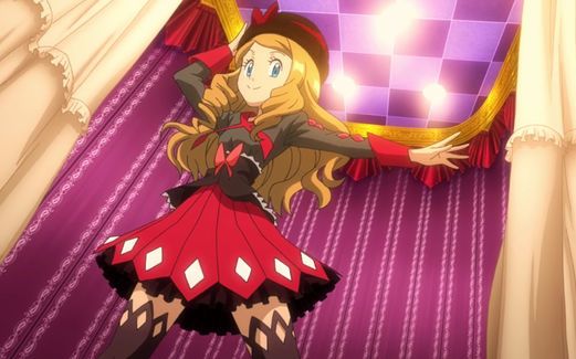 瑟蕾娜全服装骚气回顾小智你确定不动心嘛