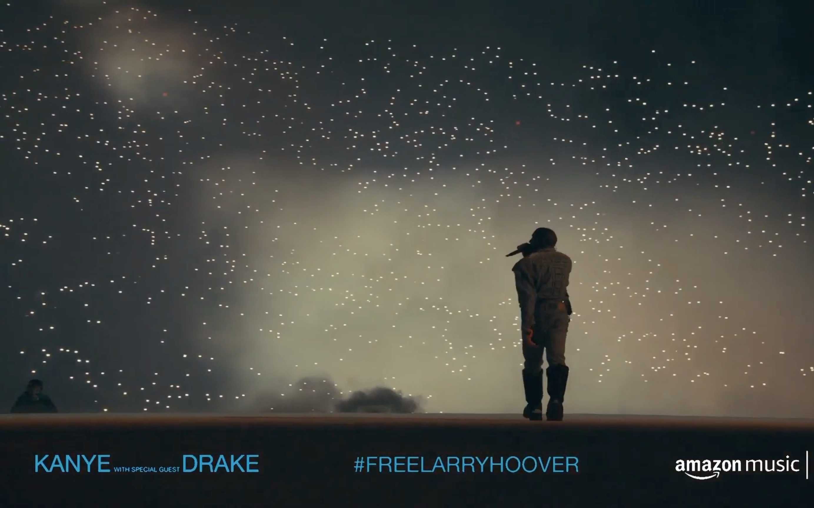 bound 2的星空高清现场kanye west