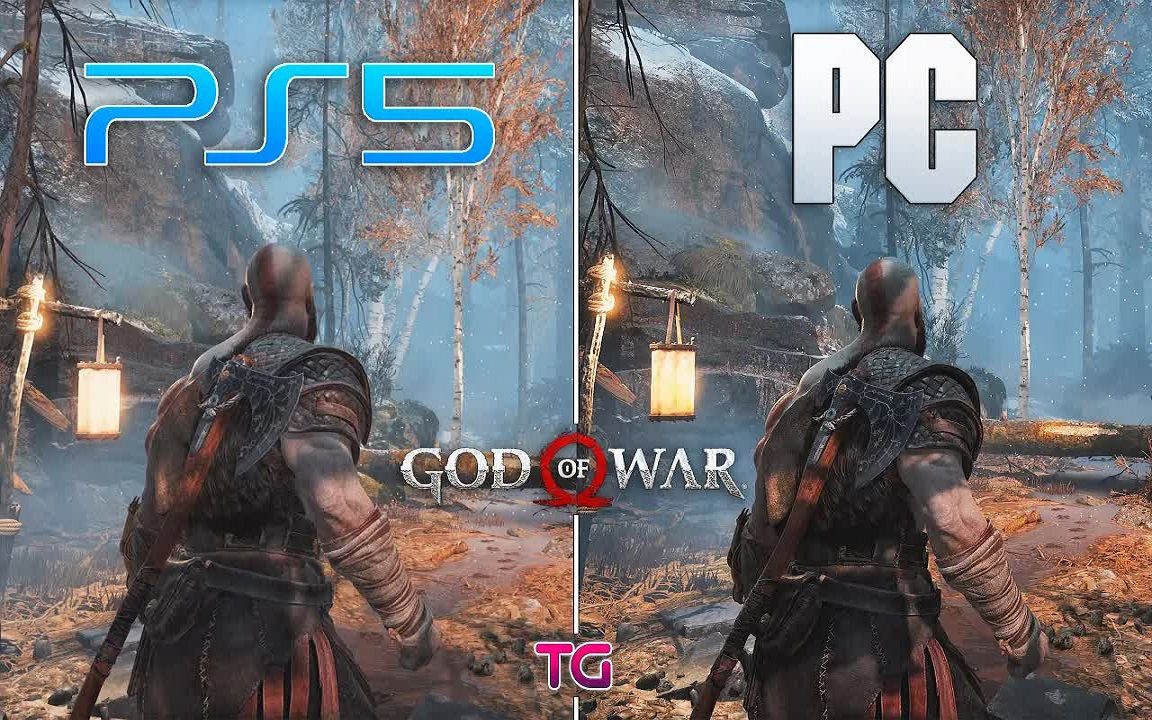 [图]战神 God of War : PC vs PS5 - 图形对比