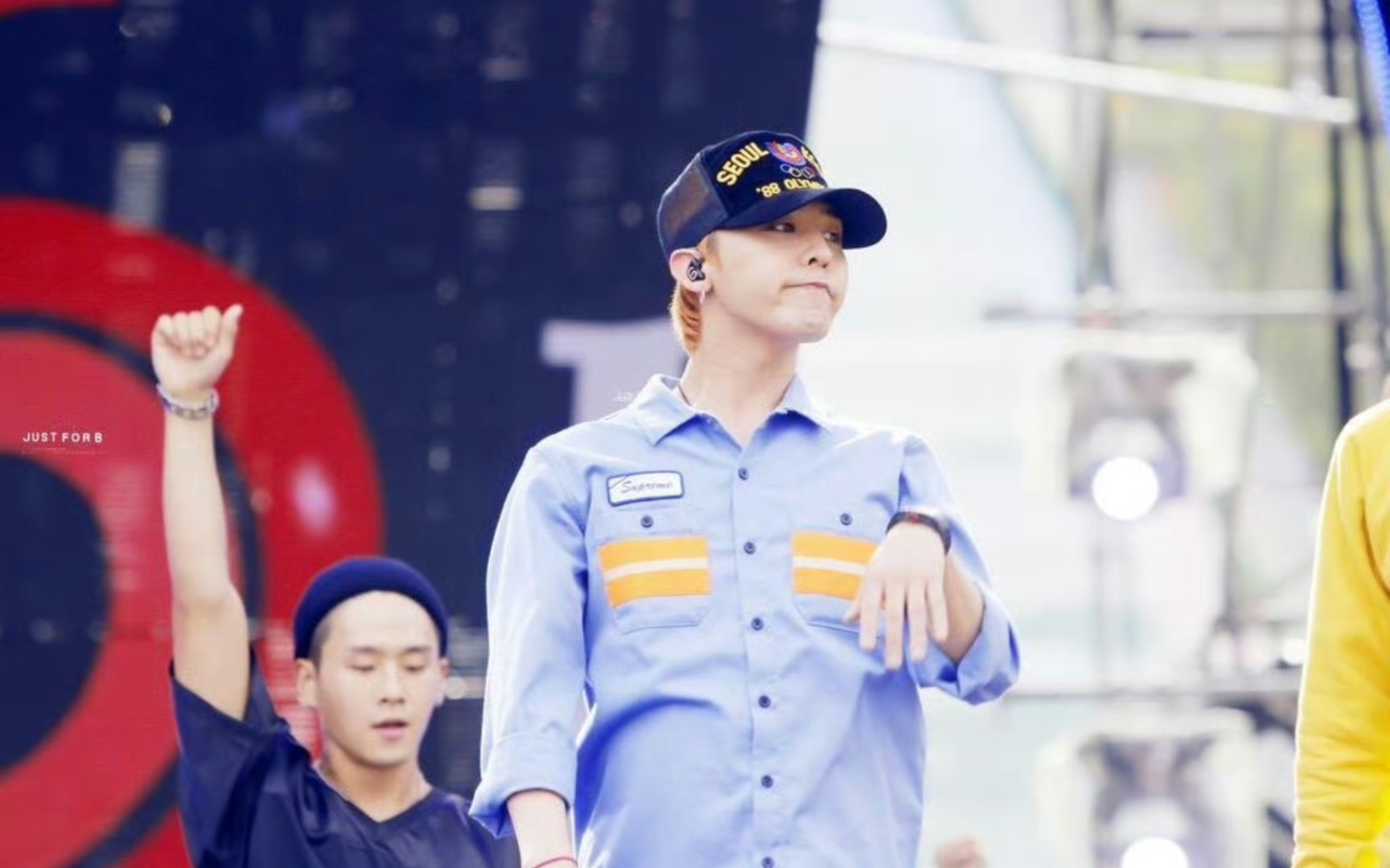 【权志龙高清饭拍】150813《花天酒地》无挑岭东高速公路歌谣祭彩排