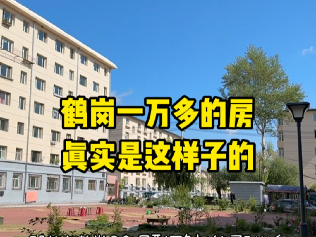 实地看鹤岗全款一万多的房子什么样?