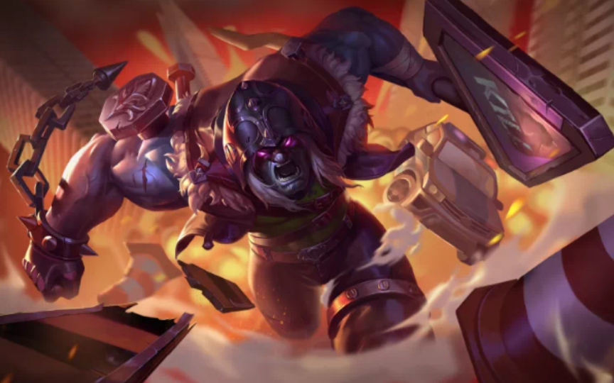 英魂之刃张飞通行粉碎s22赛季皮肤展示