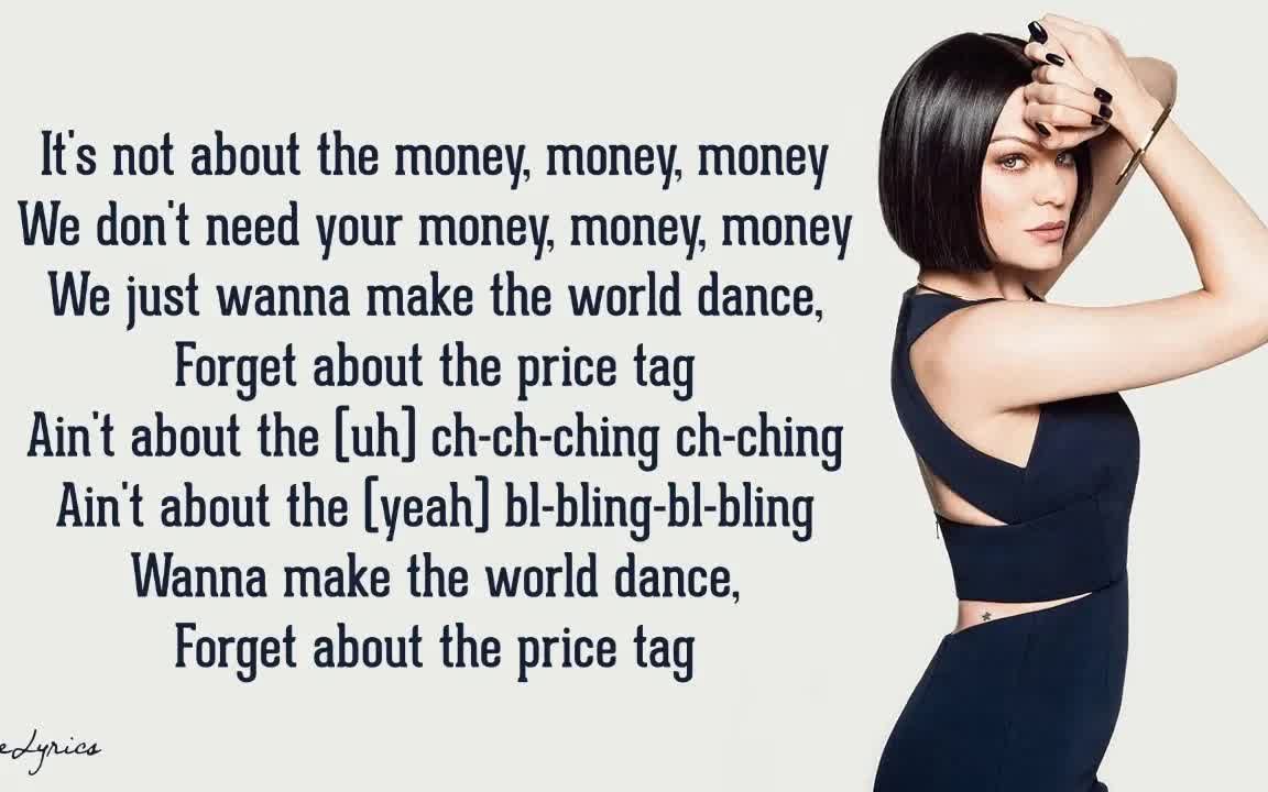 [图]Jessie J Price Tag (Lyrics feat. B.o.-歌词版