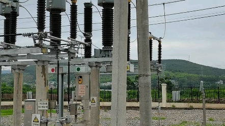 近距离看看110KV变电站哔哩哔哩bilibili