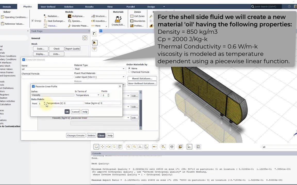 基于ANSYS FLUENT的管壳式换热器的传热哔哩哔哩bilibili