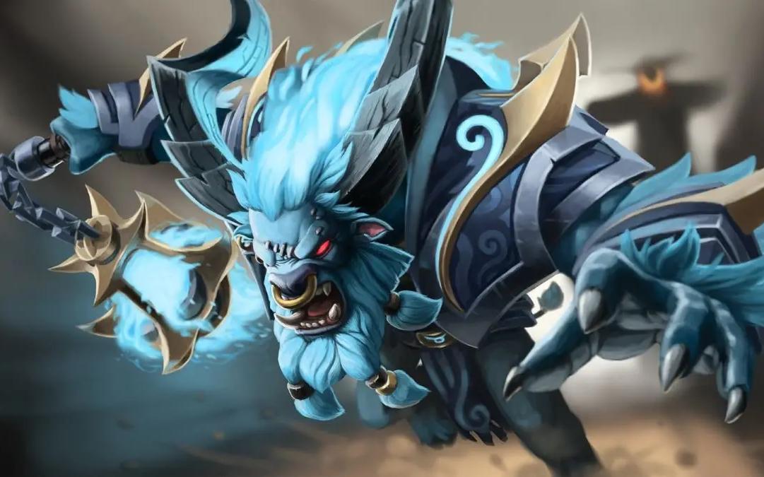 dota2  和一头1500马的白牛对撞是什么结果?超级大翻盘