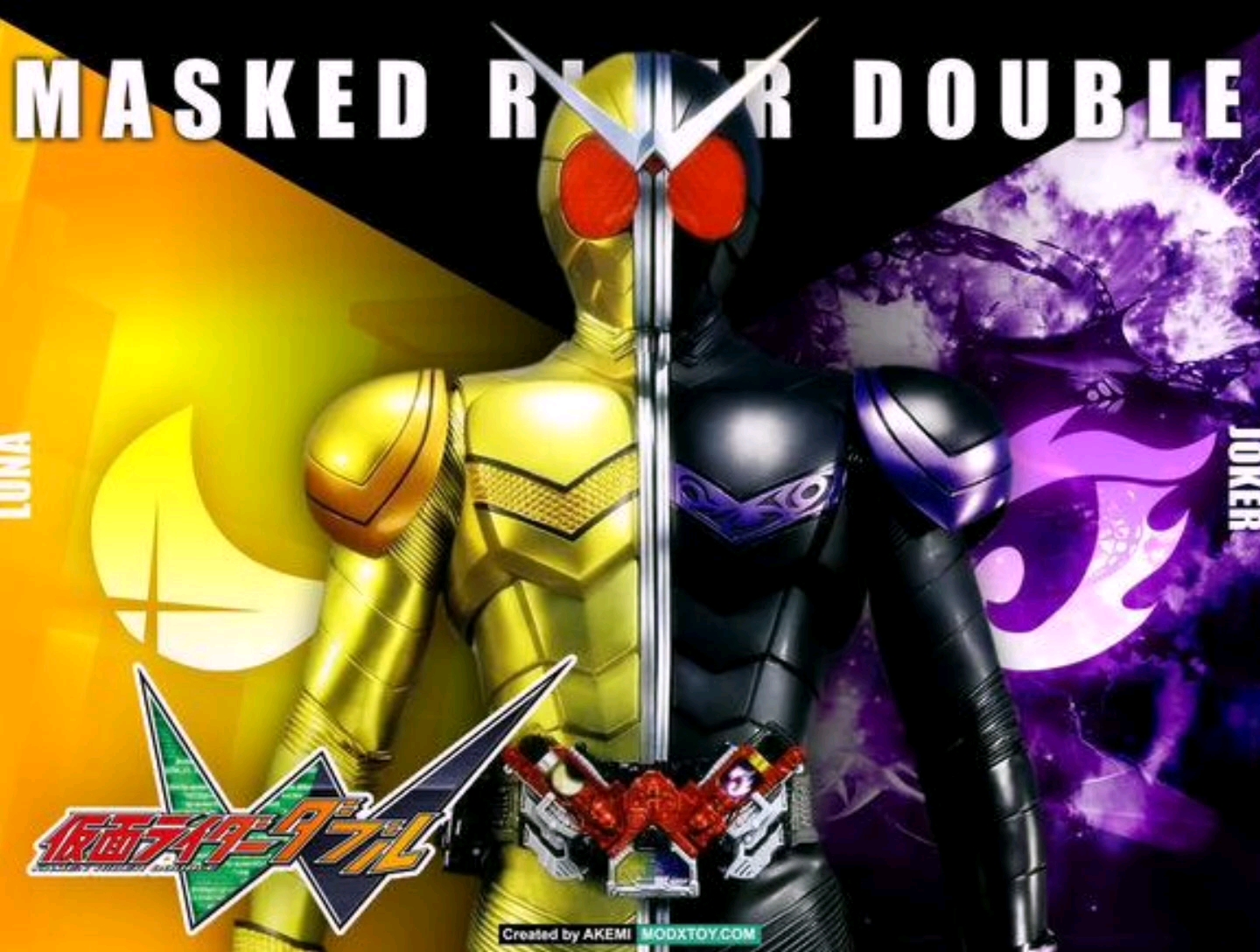 假面骑士w 月神王牌联动音效展示