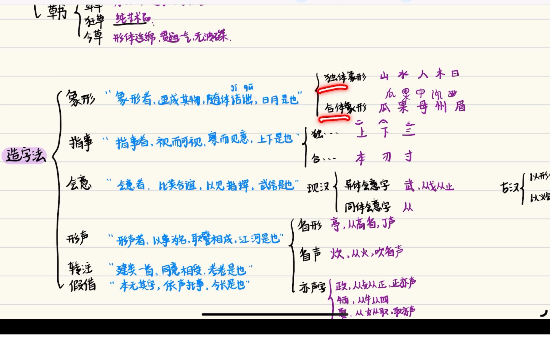 现代汉语-汉字形体,造字法,简化,规范化&标准化 带背(胶囊视频)